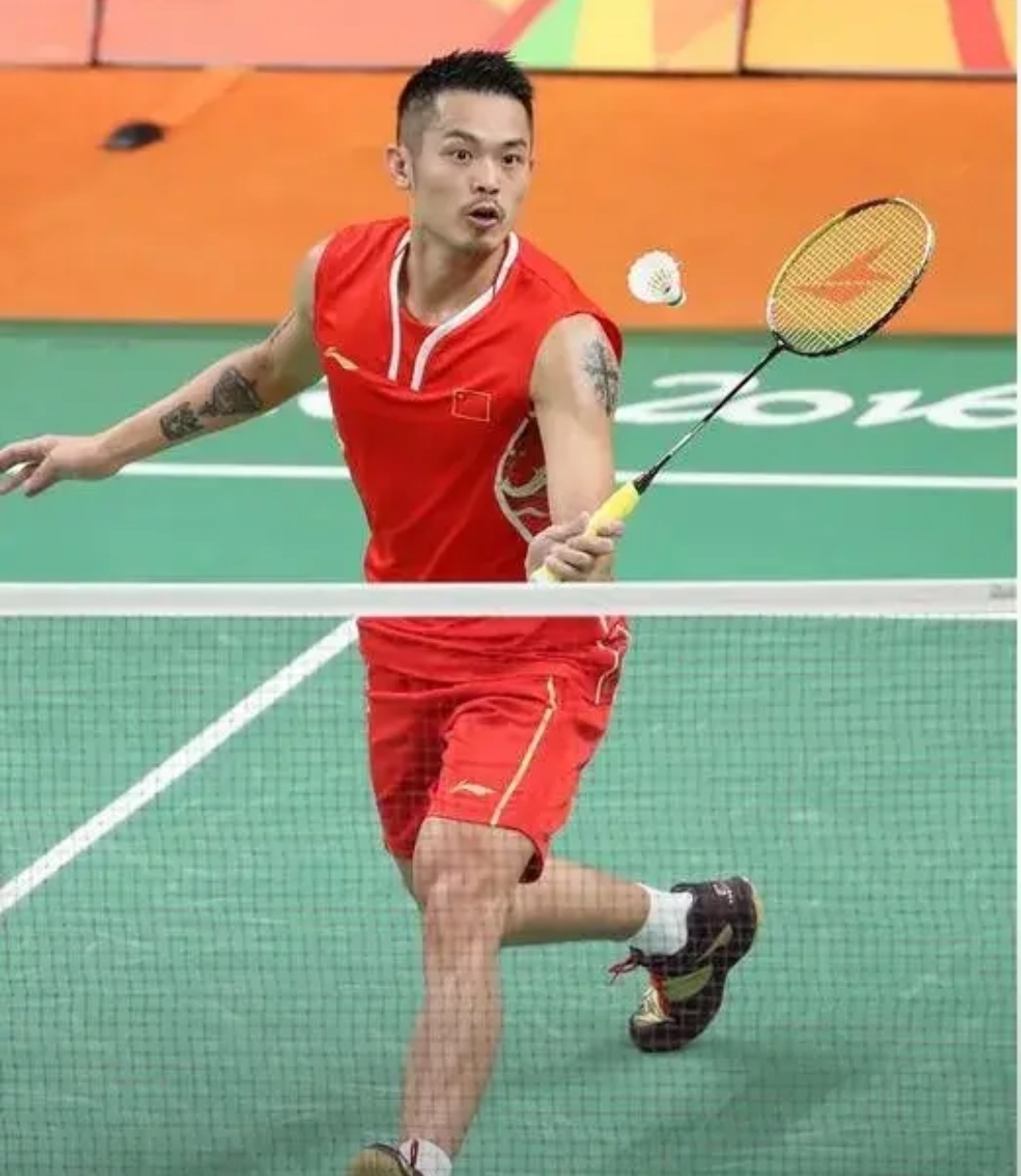 小卡背身牵
